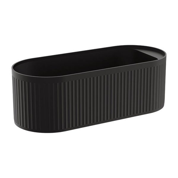 Fienza Minka Solid Surface Bath 1700mm Matte Black