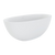 Fienza Sasso Solid Surface Bath 1550mm Matte White