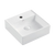 Fienza Helen Junior Above Counter Basin with Overflow 1 Tap Hole Gloss White