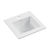 Fienza Allison Fully Inset Basin with Overflow 1 Tap Hole Gloss White