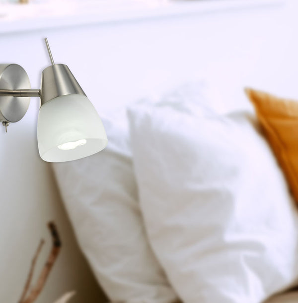 Telbix Gibson Wall Light Nickel