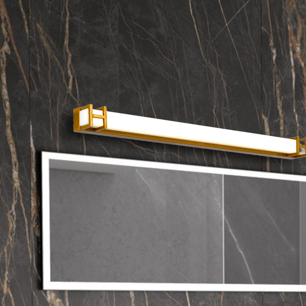 Telbix Gilson 60 Vanity Wall Light Antique Gold