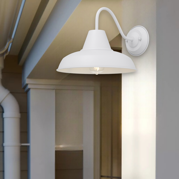 Telbix Gordon Exterior Wall Light White