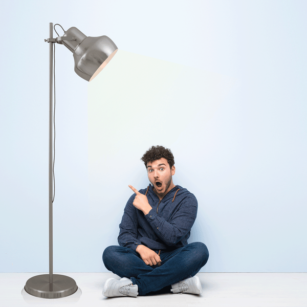 Telbix Grande Floor Lamp Nickel