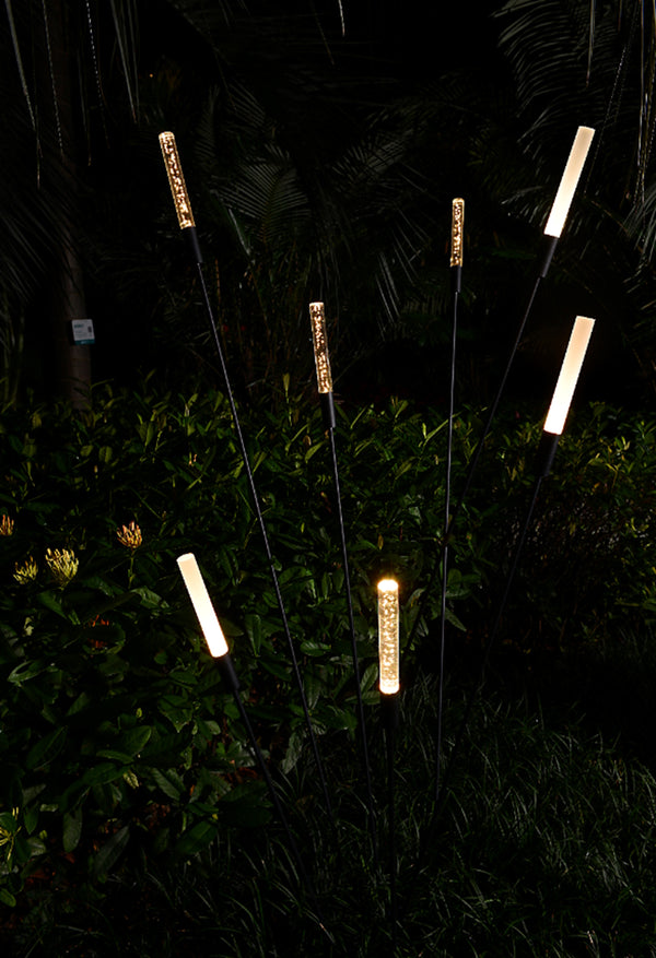 Telbix Gros 1W 140cm Spike Spot Light Black