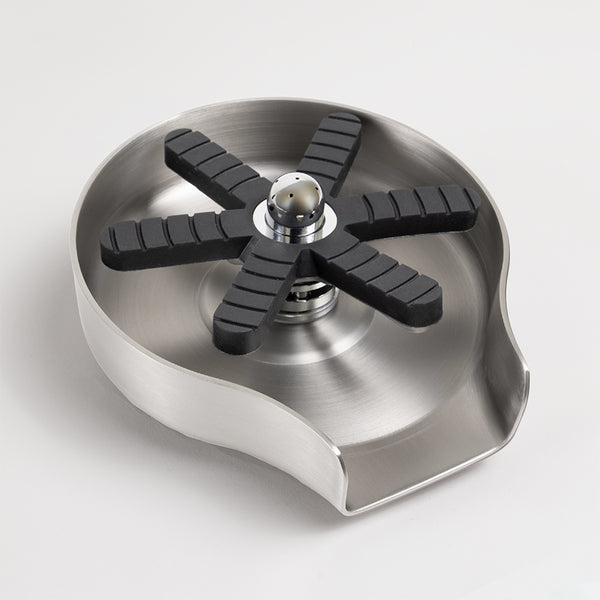 Alma Galen Glass Rinser Brushed Nickel