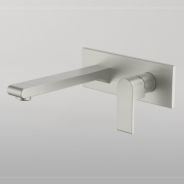Gareth Ashton Park Avenue Wall Basin Set Brushed Nickel