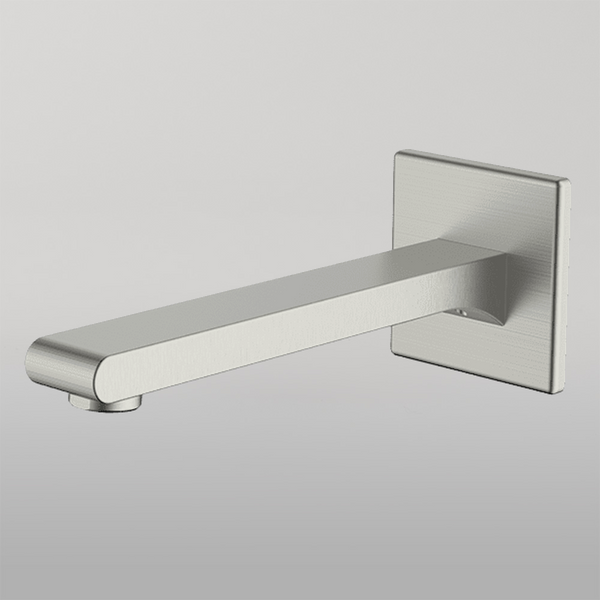 Gareth Ashton Park Avenue Basin Spout 2 Piece 210mm Brushed Nickel