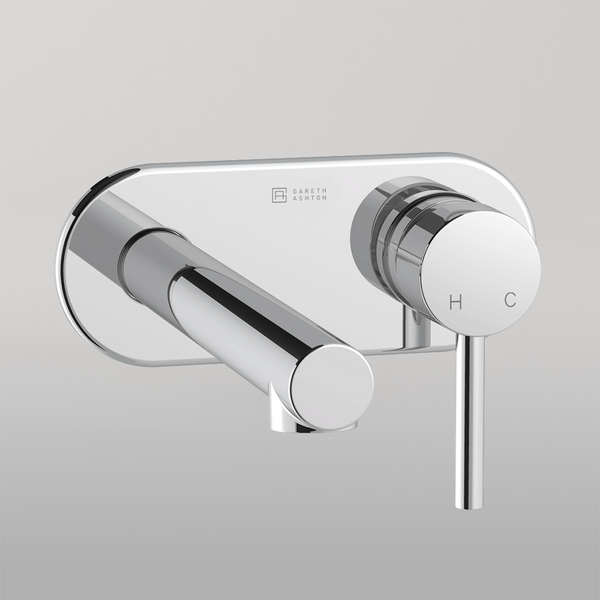 Gareth Ashton Lucia Wall Basin Set Chrome