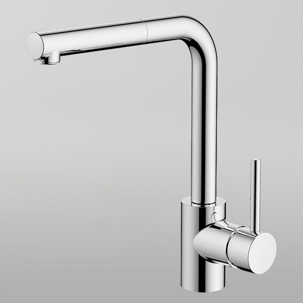 Gareth Ashton Lucia Sidelever Mixer With Pull Out Chrome Lead Free