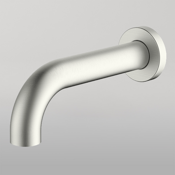 Gareth Ashton Lucia Curved Basin Spout 165mm Brushed Nickel