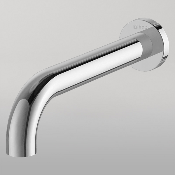 Gareth Ashton Lucia Curved Basin And Bath Spout 230mm Chrome
