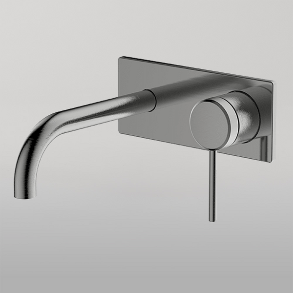 Gareth Ashton Poco Wall Basin Set 165mm Gunmetal