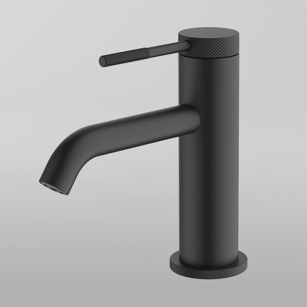 Gareth Ashton Poco Knurled Basin Mixer Black