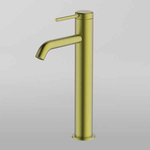 Gareth Ashton Poco Hi Basin Mixer Brushed Brass