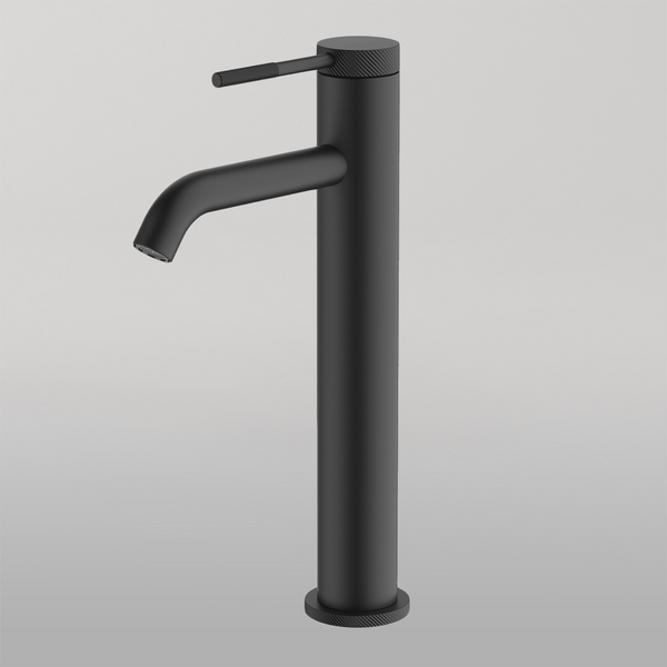 Gareth Ashton Poco Knurled High Basin Mixer Black