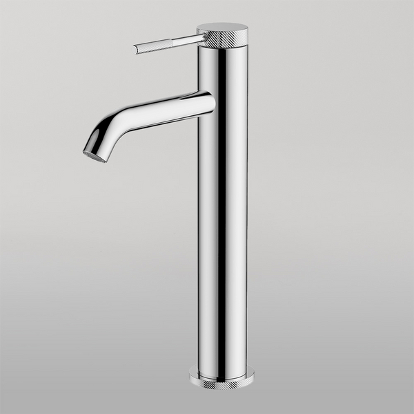 Gareth Ashton Poco Knurled High Basin Mixer Chrome