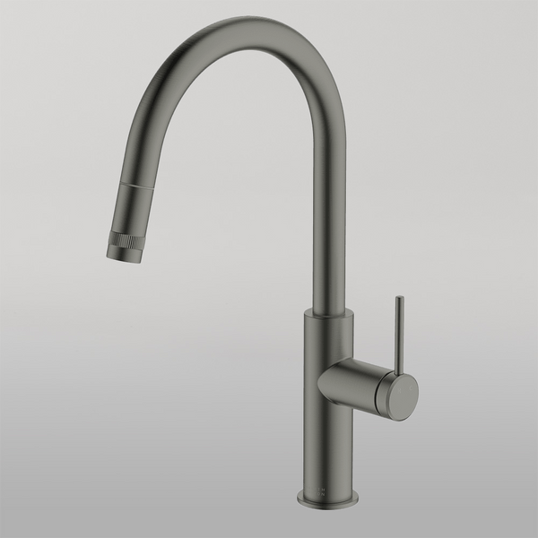 Gareth Ashton Poco Pull Out Kitchen Mixer Gunmetal