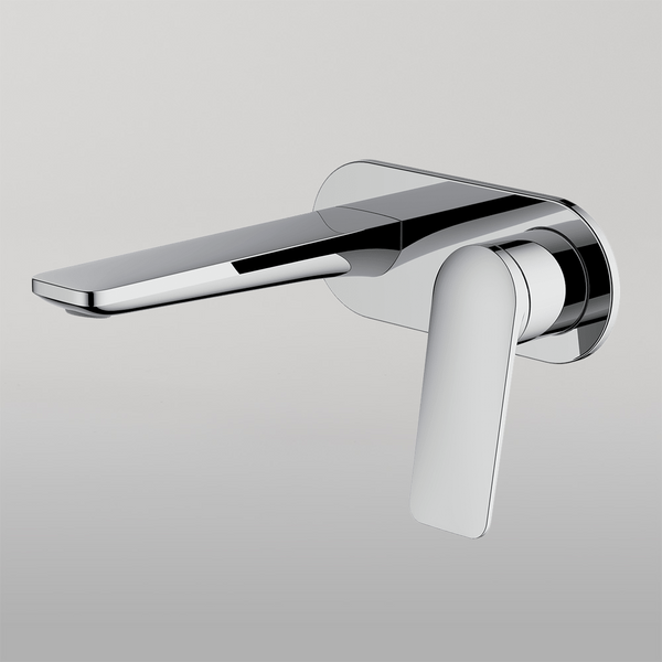 Gareth Ashton Vela Wall Set With 165mm Wall Spout Chrome