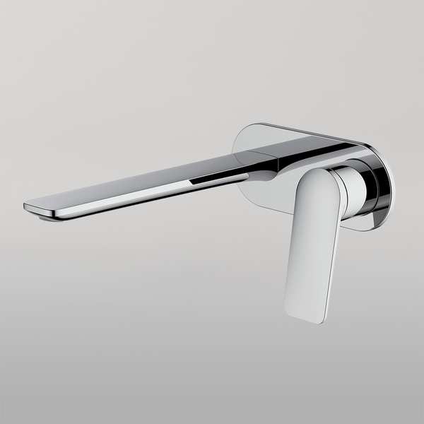 Gareth Ashton Vela Wall Set With 220mm Wall Spout Chrome