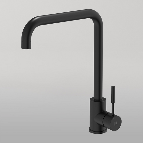 Gareth Ashton 304 Square Neck Kitchen Mixer Matte Black