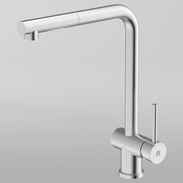 Gareth Ashton 316 Squareneck Pull Out Kitchen Mixer Stainless Steel
