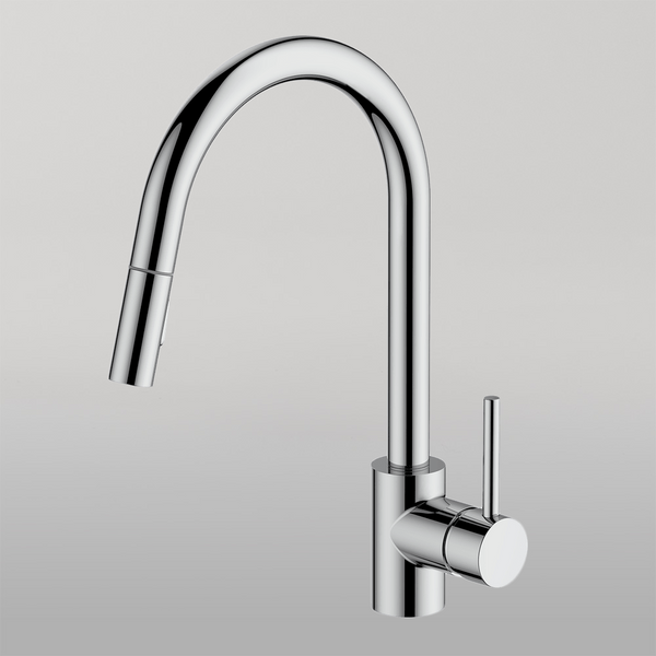 Gareth Ashton Lucia Pull Out Spray Mixer Chrome