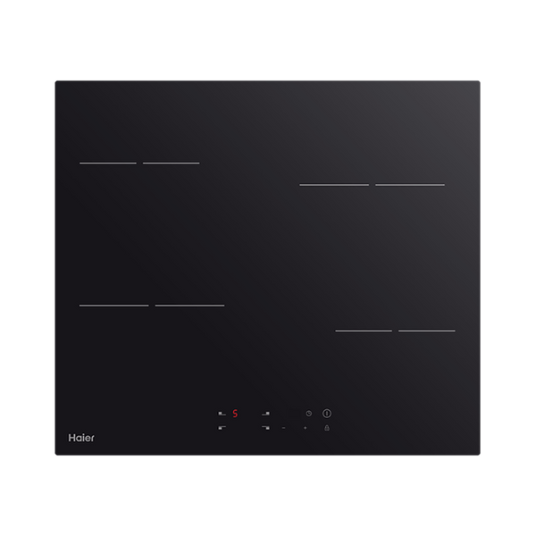 Haier 60cm 300 Series Electric Cooktop Black Glass