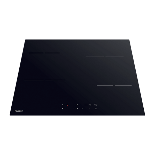 Haier 60cm 300 Series Electric Cooktop Black Glass