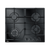 Haier 60cm 500 Series Gas on Glass Cooktop Black Glass