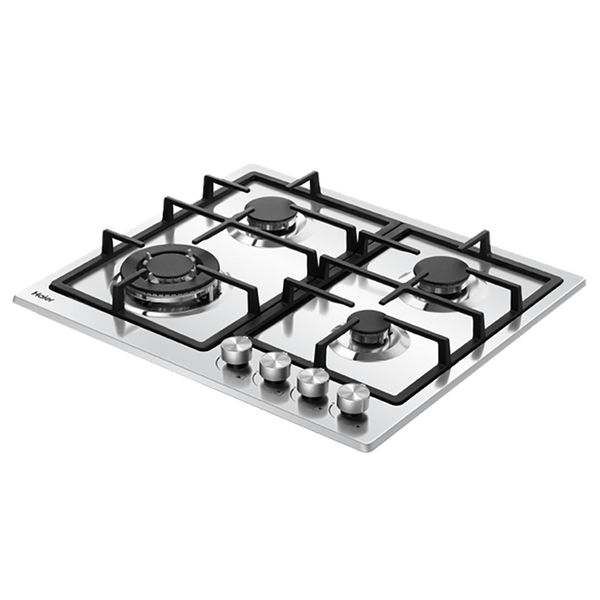 Haier 60cm 500 Series Gas on Steel Cooktop Stainless Steel