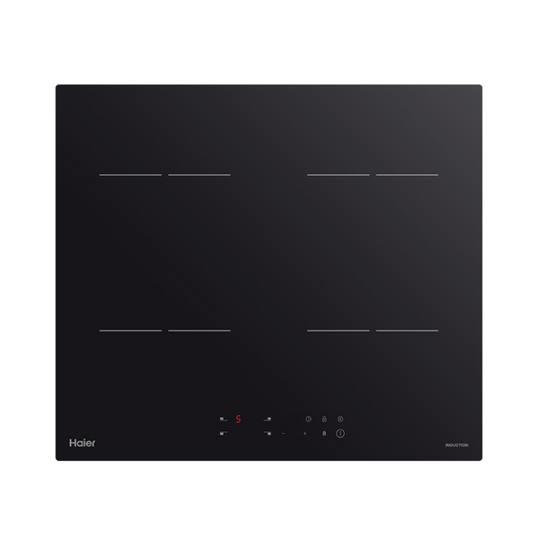 Haier 60cm 300 Series Induction Cooktop Black Glass