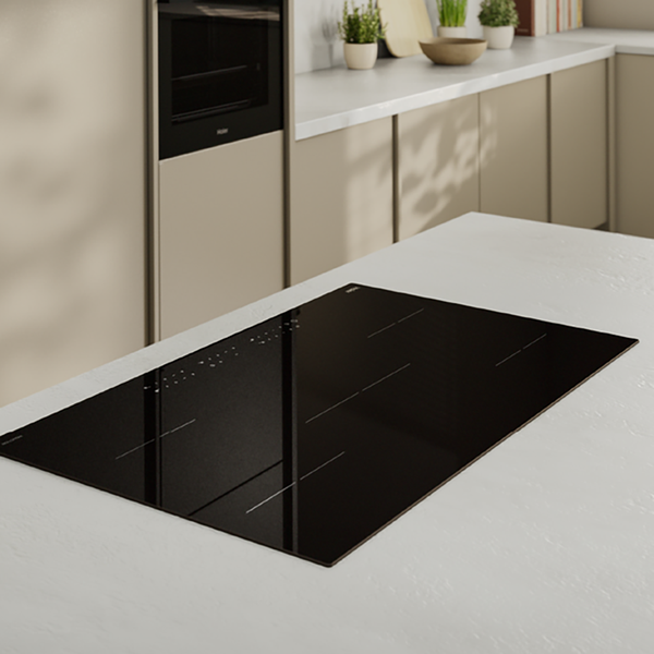 Haier 90cm 500 Series Induction Cooktop Black Glass