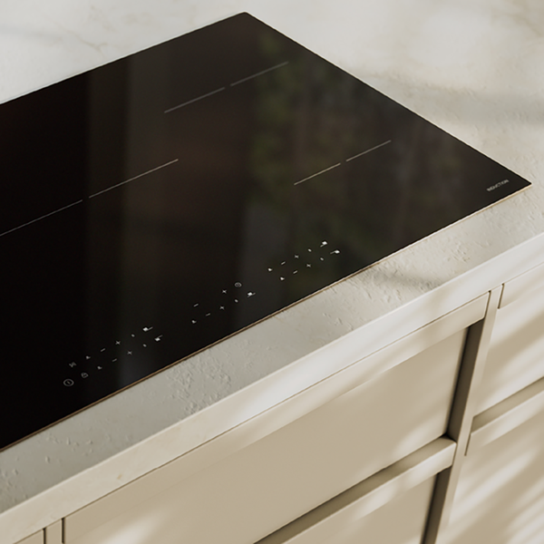 Haier 90cm 500 Series Induction Cooktop Black Glass