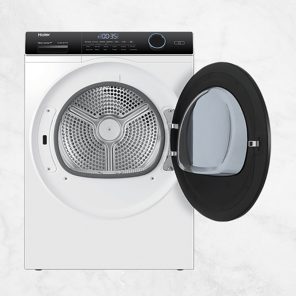 Haier 8kg 300 Series Heat Pump Dryer White