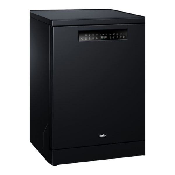 Haier 600 Series Freestanding Dishwasher Black