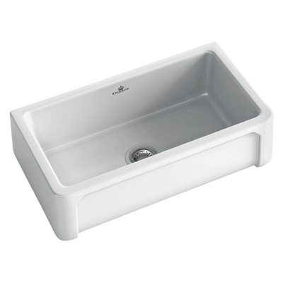 Chambord Henri Large Single Bowl Fireclay White