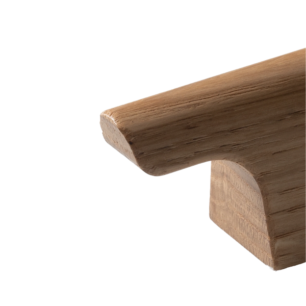 Momo Handles Hinoki Wood T Knob 60mm Oak