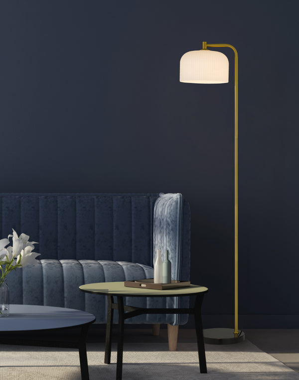 Telbix Hoff Floor Lamp Black