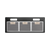 Haier 90cm 500 Series Integrated Insert Wall Rangehood Black