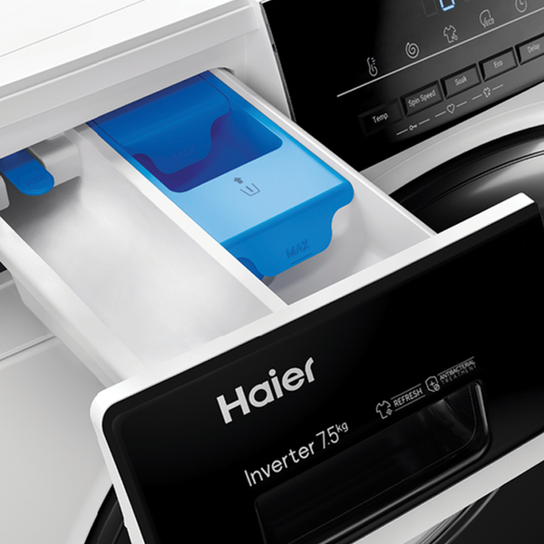 Haier 7.5kg 300 Series Front Loader Washing Machine White