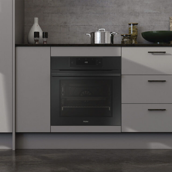 Haier 60cm 500 Series Built in Oven Black