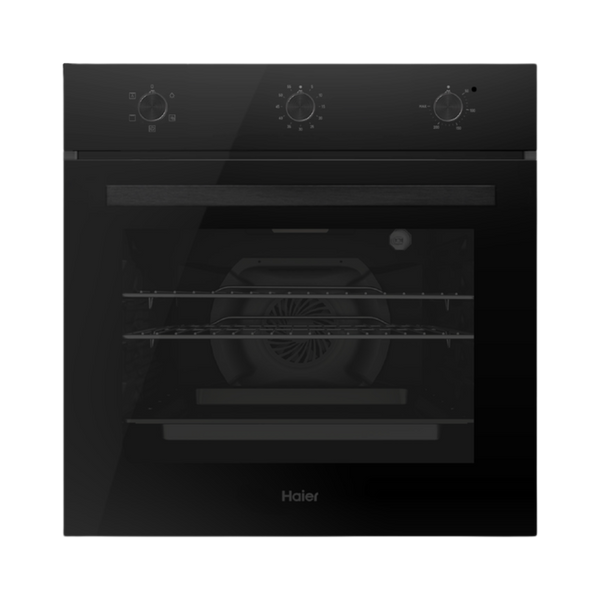 Haier 60cm 300 Series Built in Oven Black