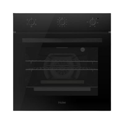 Haier 60cm 300 Series Built in Oven Black