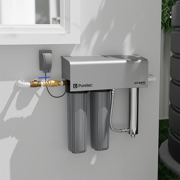 Puretec HYBRID-G7 Dual Rainwater Filter System with Ultraviolet Lead Free