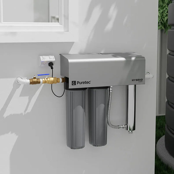 Puretec Hybrid-G7 Dual Rainwater Filter System with UV light