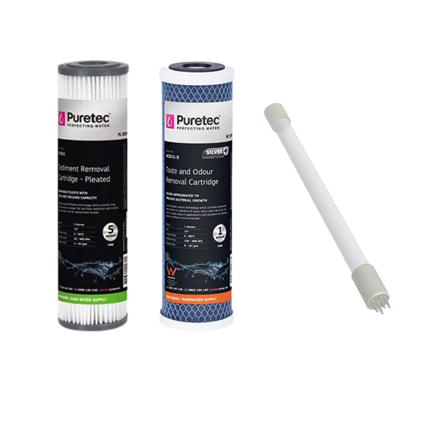 Puretec HYBRID-M1 Replacement Cartridges and Lamps