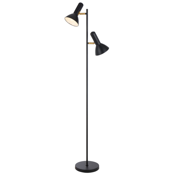 Telbix Hyvik Floor Lamp Black
