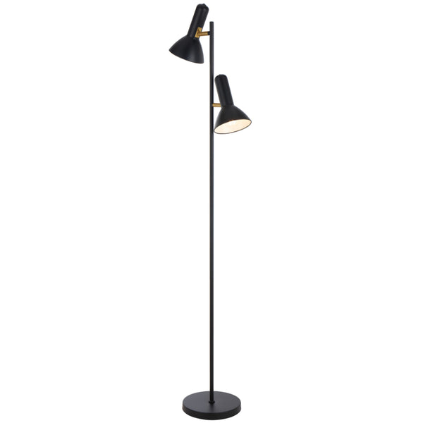 Telbix Hyvik Floor Lamp Black