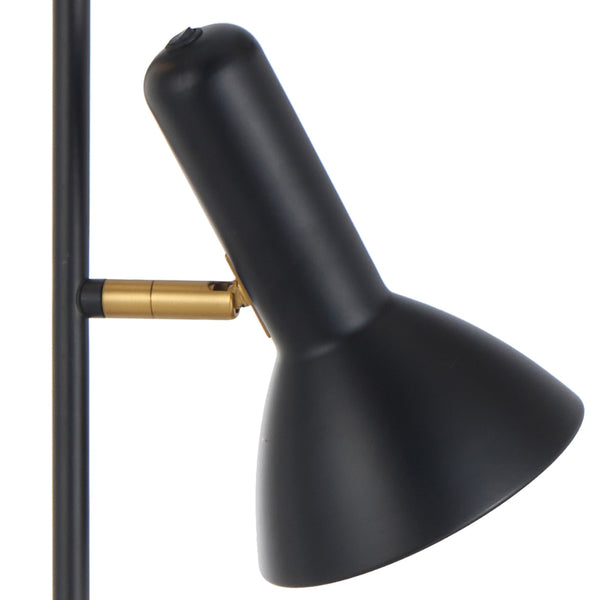 Telbix Hyvik Floor Lamp Black